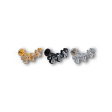 Piercing Corona di Zirconi in Acciaio Chirurgico 316L