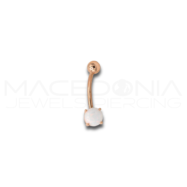 BANANA ROSE GOLD CON OPALE BIANCO