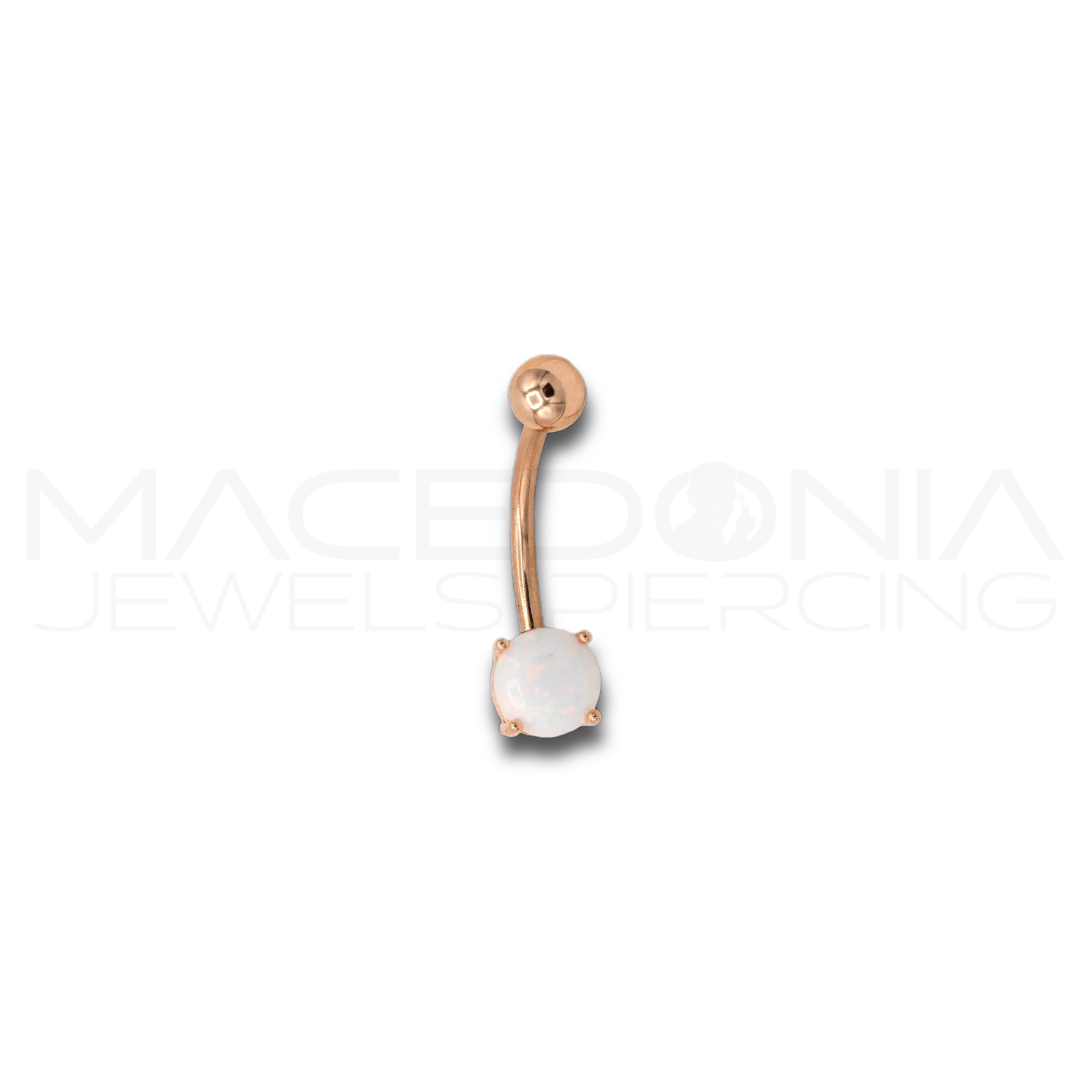 BANANA CON ZIRCONE GLITTERATO