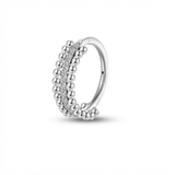 Piercing con zirconi e palline in Titanio G23 - Piercing per helix