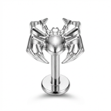 Piercing con ragnetto in Titanio G23- Piercing per Lobo, helix, forward helix, conch, flat, tragus