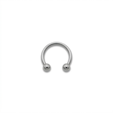 Nostril in Acciaio 316L con Pallina