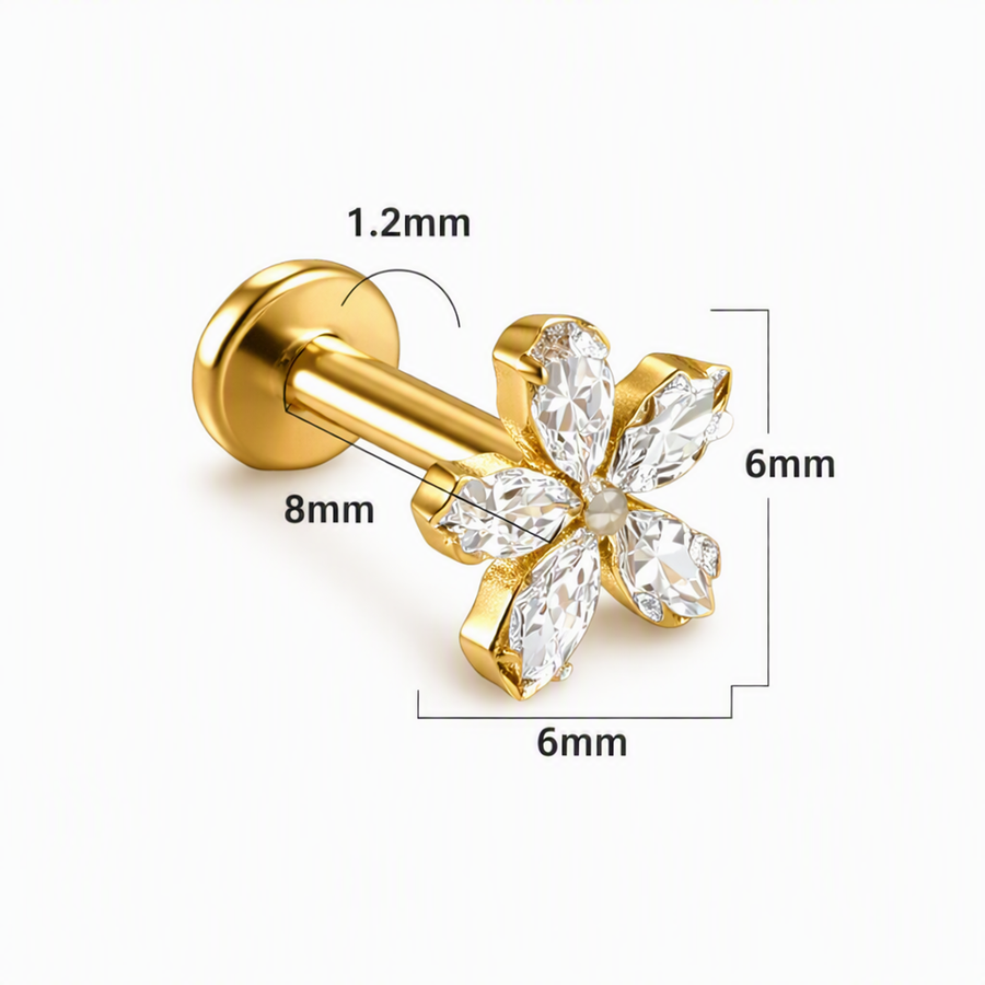 Gold, white