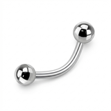 Piercing con zirconi in Titanio F136 - Piercing per ombelico