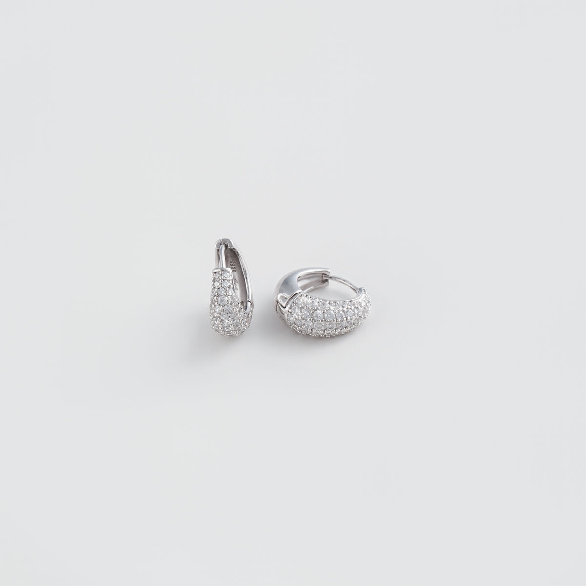 AURA - Orecchini in argento 925 per lobo