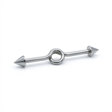 Piercing Barretta Industrial con Spirale e Coni