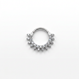 Piercing con Corona di Palline in acciaio chirurgico 316L