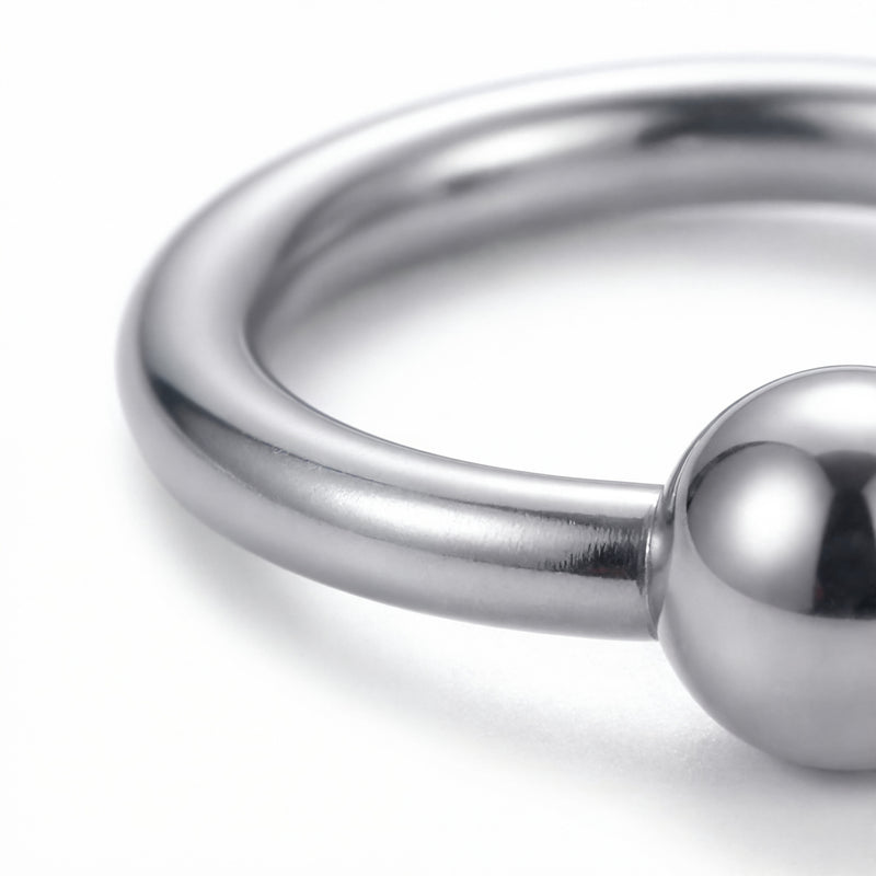 Piercing mezzo cerchio con palline in Titanio F136- Piercing per orecchio
