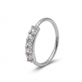 Cerchietto Nostril con Zirconi