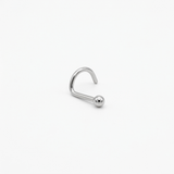Nostril in Acciaio 316L con Pallina