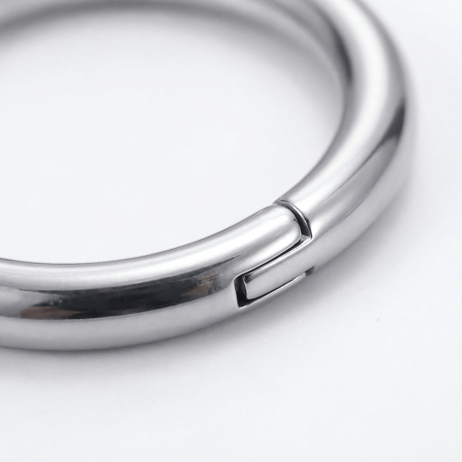 Cerchietto clicker in Titanio F136- Piercing per naso