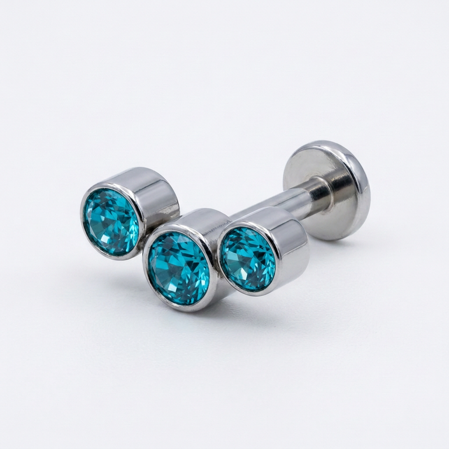 Argento / Blu