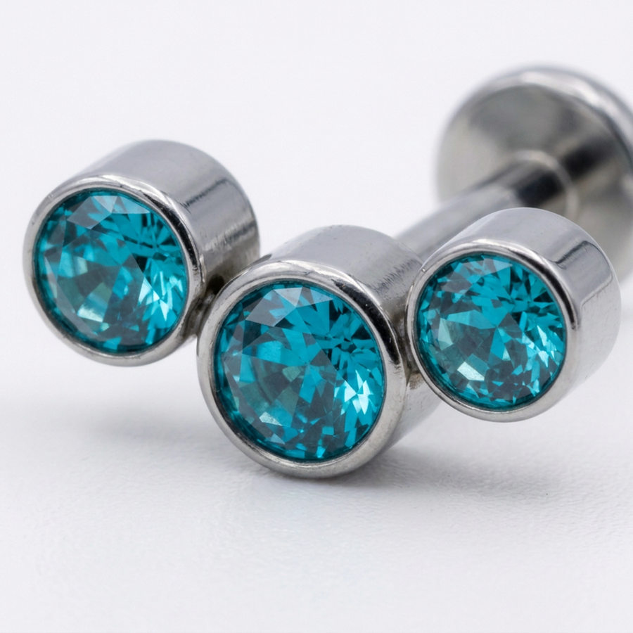 Argento / Blu