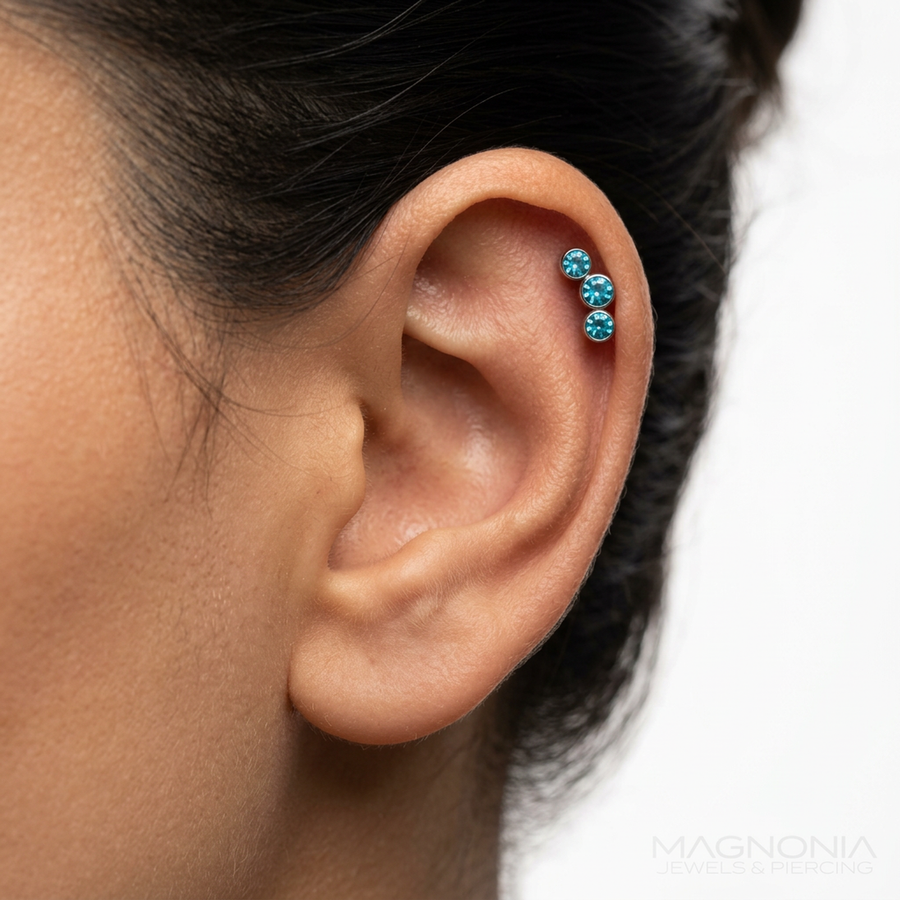 Argento / Blu