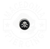 PIERCING A BOTTONE PIRATA