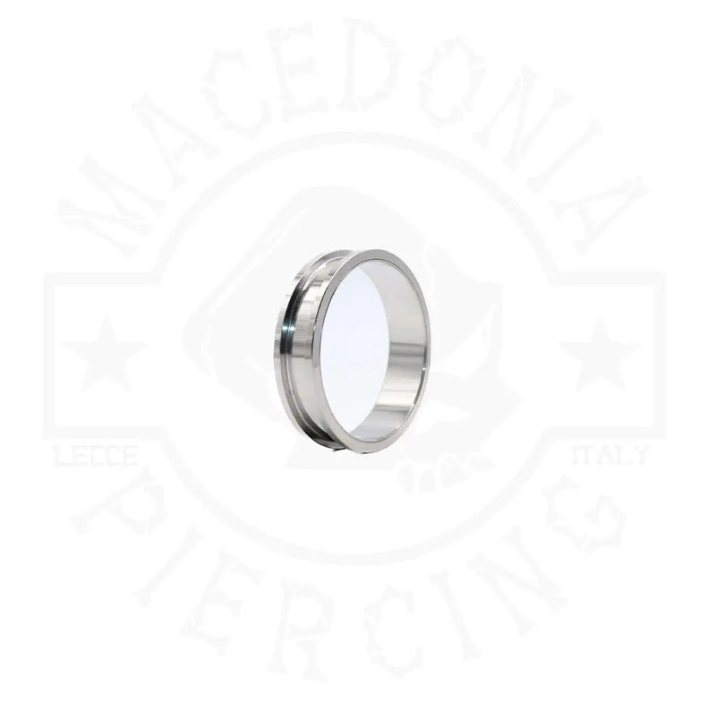 Tunnel Argento con Bordo