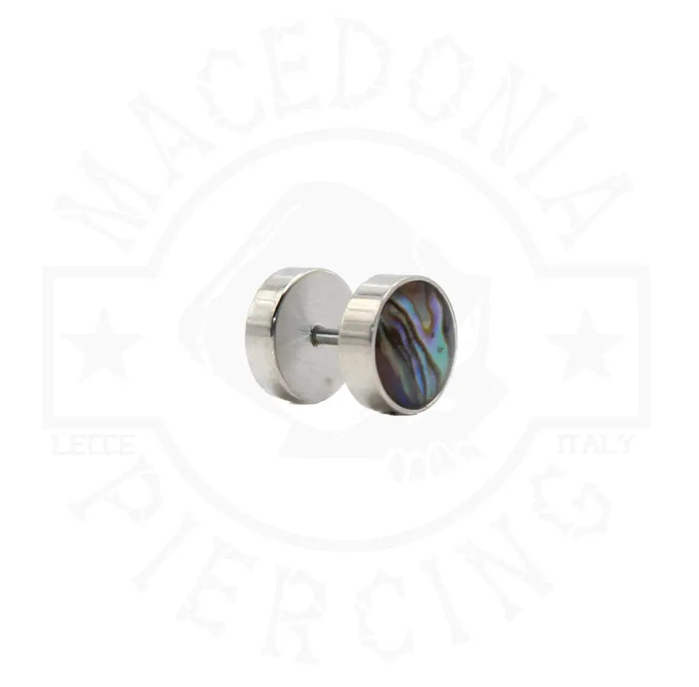 PIERCING A BOTTONE STRIATURA OPALE