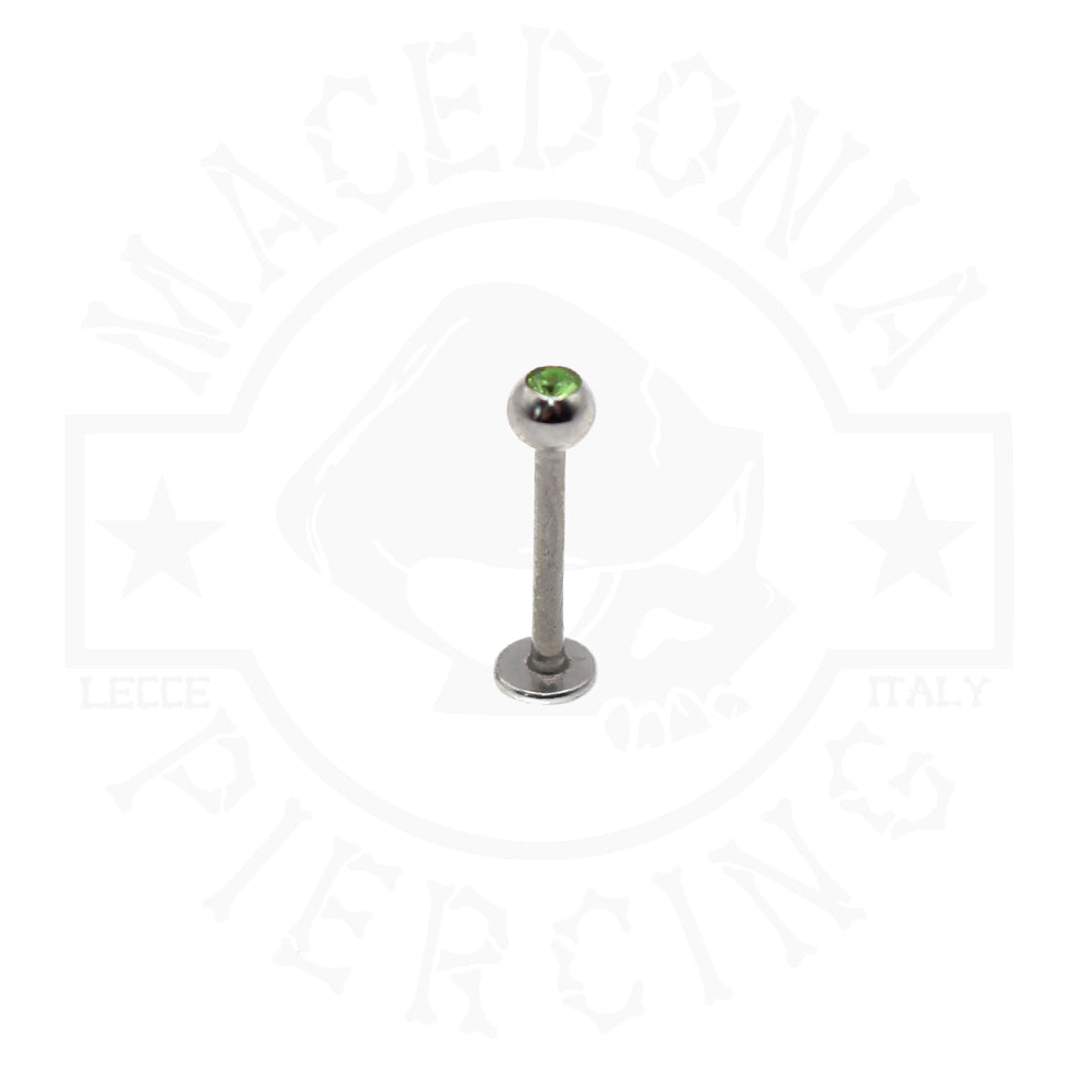 LABRET CON ZIRCONE